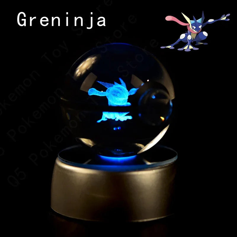 3D Pokemon Crystal Ball 7CM//5CM