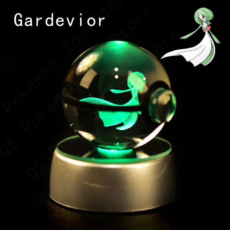 3D Pokemon Crystal Ball 7CM//5CM