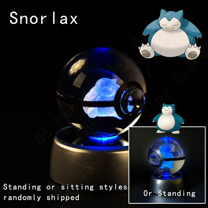 3D Pokemon Crystal Ball 7CM//5CM