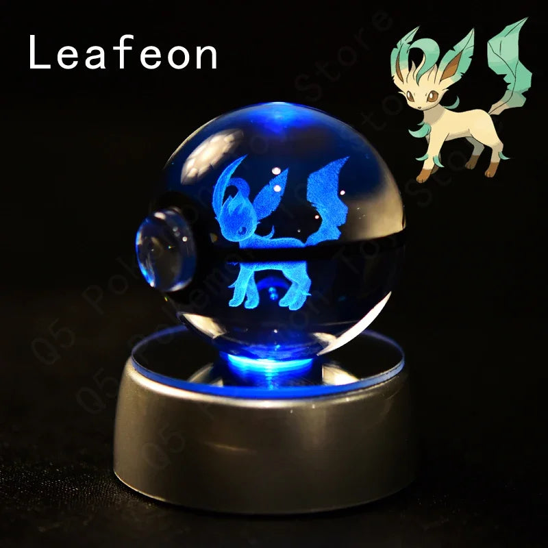 3D Pokemon Crystal Ball 7CM//5CM
