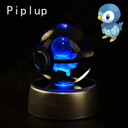 3D Pokemon Crystal Ball 7CM//5CM