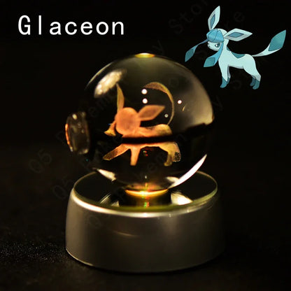 3D Pokemon Crystal Ball 7CM//5CM