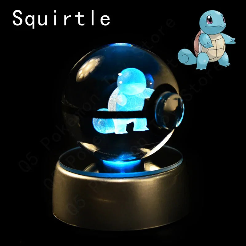 3D Pokemon Crystal Ball 7CM//5CM