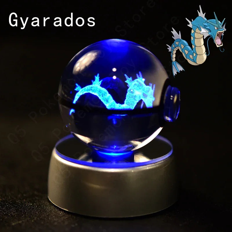 3D Pokemon Crystal Ball 7CM//5CM