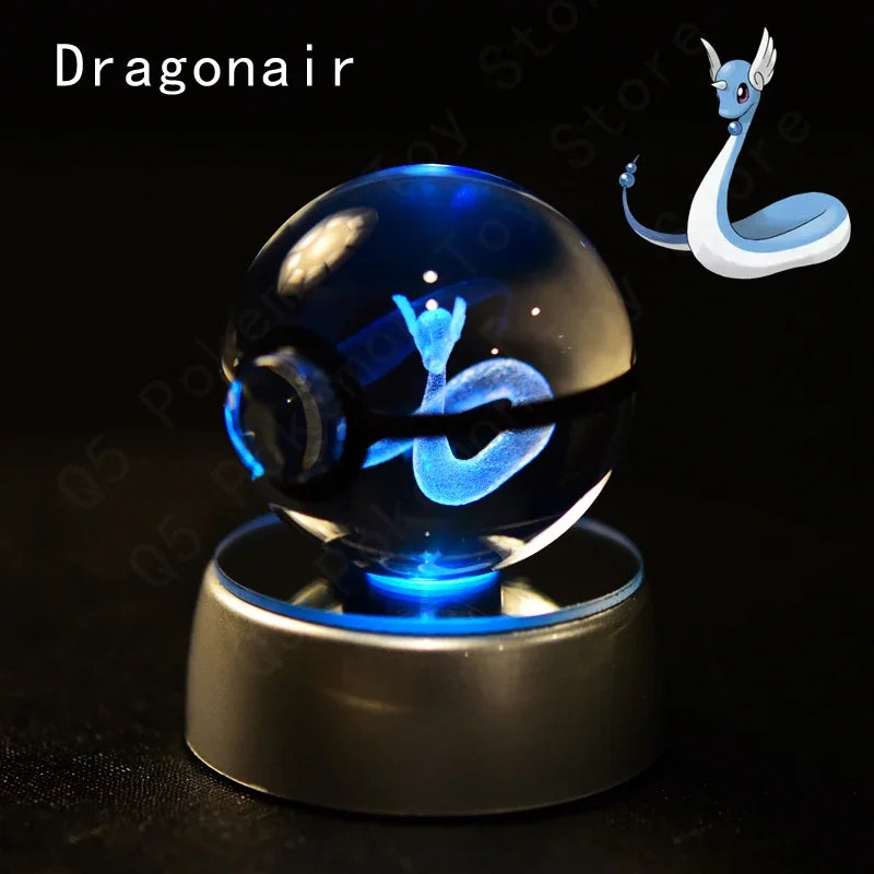 3D Pokemon Crystal Ball 7CM//5CM