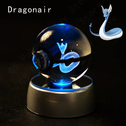 3D Pokemon Crystal Ball 7CM//5CM